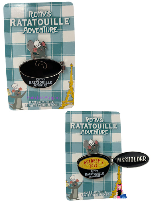 Disney Remy’s Ratatouille Adventure Annual Passholder Opening Day Limited Releas