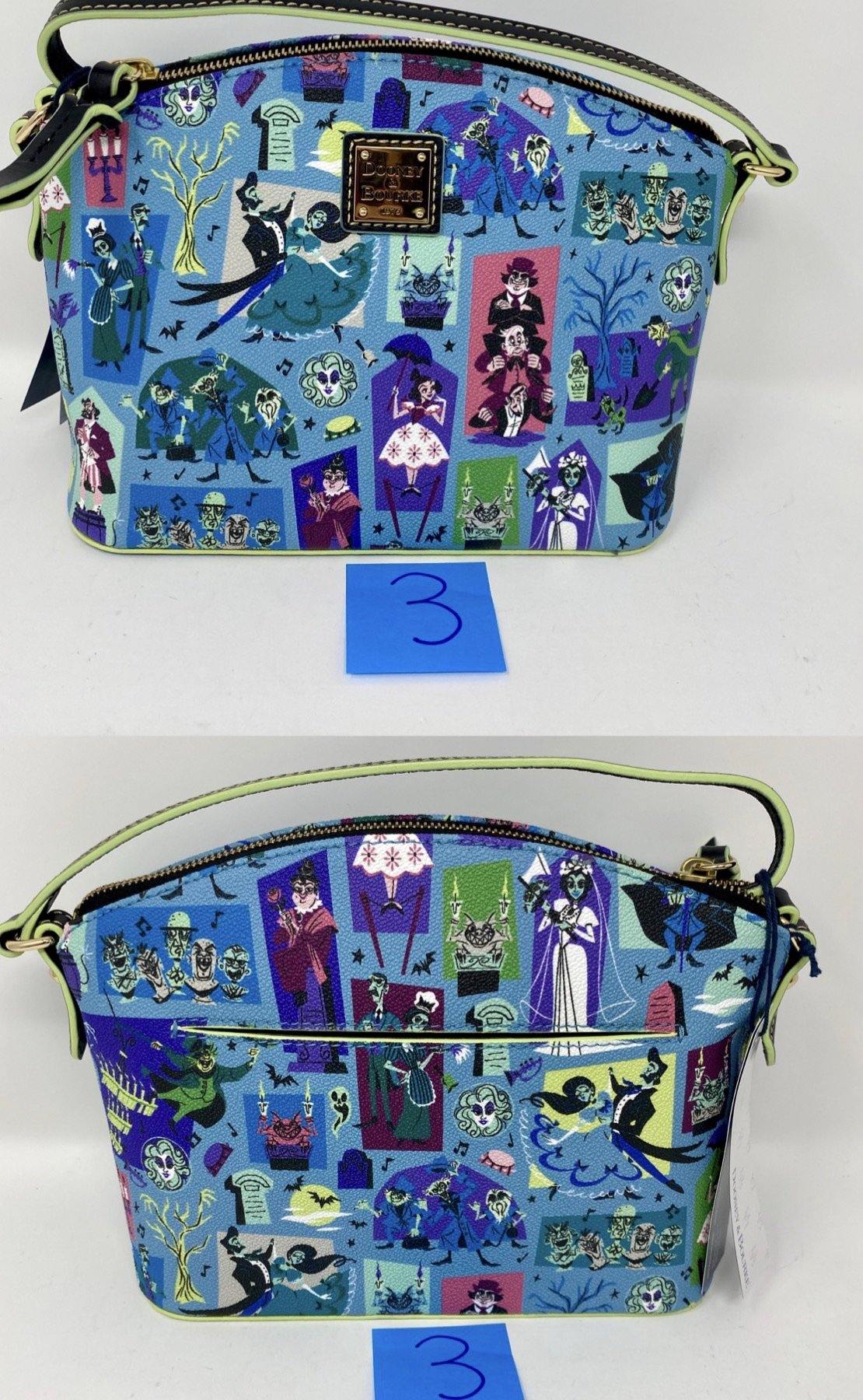 Disney Dooney and Bourke The Haunted Mansion Crossbody Bag Purse - World of Treasures