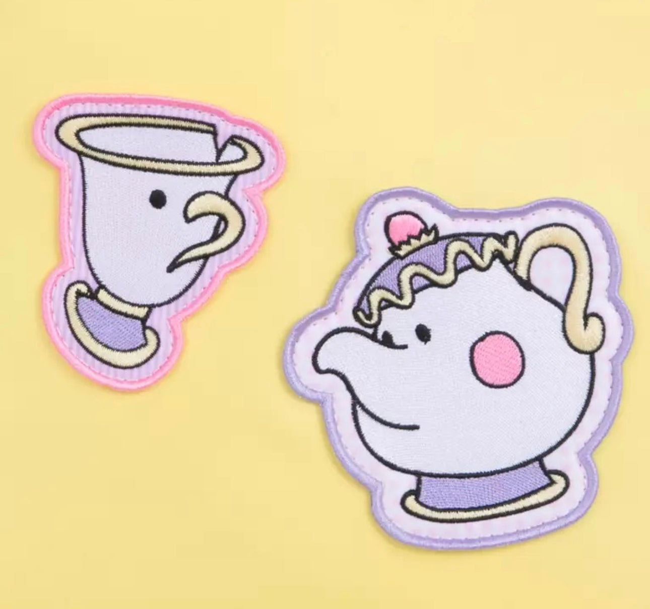 Disney x Stoney Clover Lane Beauty and the Beast Backpack Chip and Mrs Potts