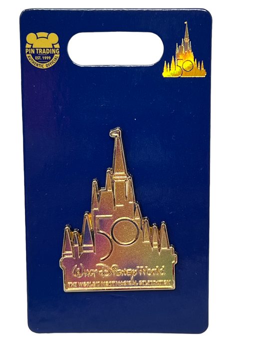 Disney 50th Anniversary Castle Pin