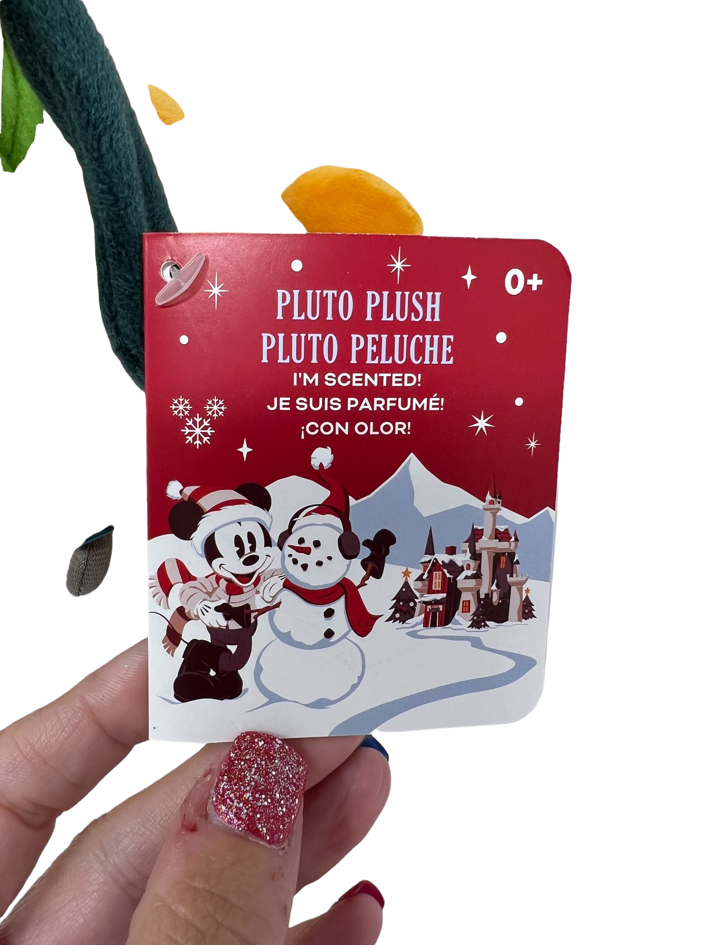 Disney Pluto Reindeer Plush-Scented
