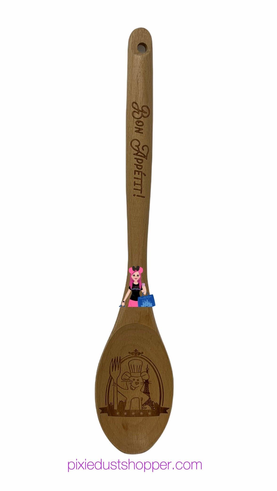 Disney Epcot Remy’s Ratatouille Adventure Wooden Spoon - World of Treasures