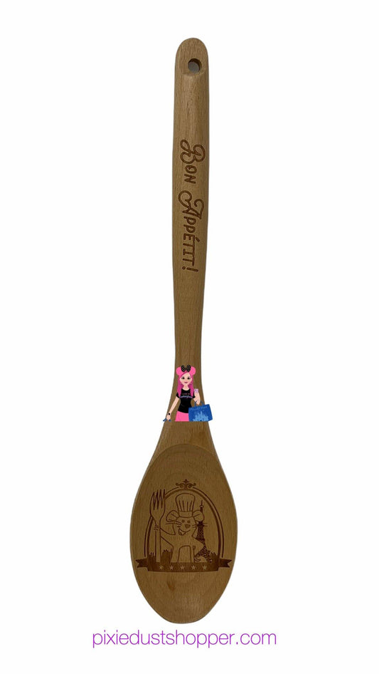 Disney Epcot Remy’s Ratatouille Adventure Wooden Spoon - World of Treasures