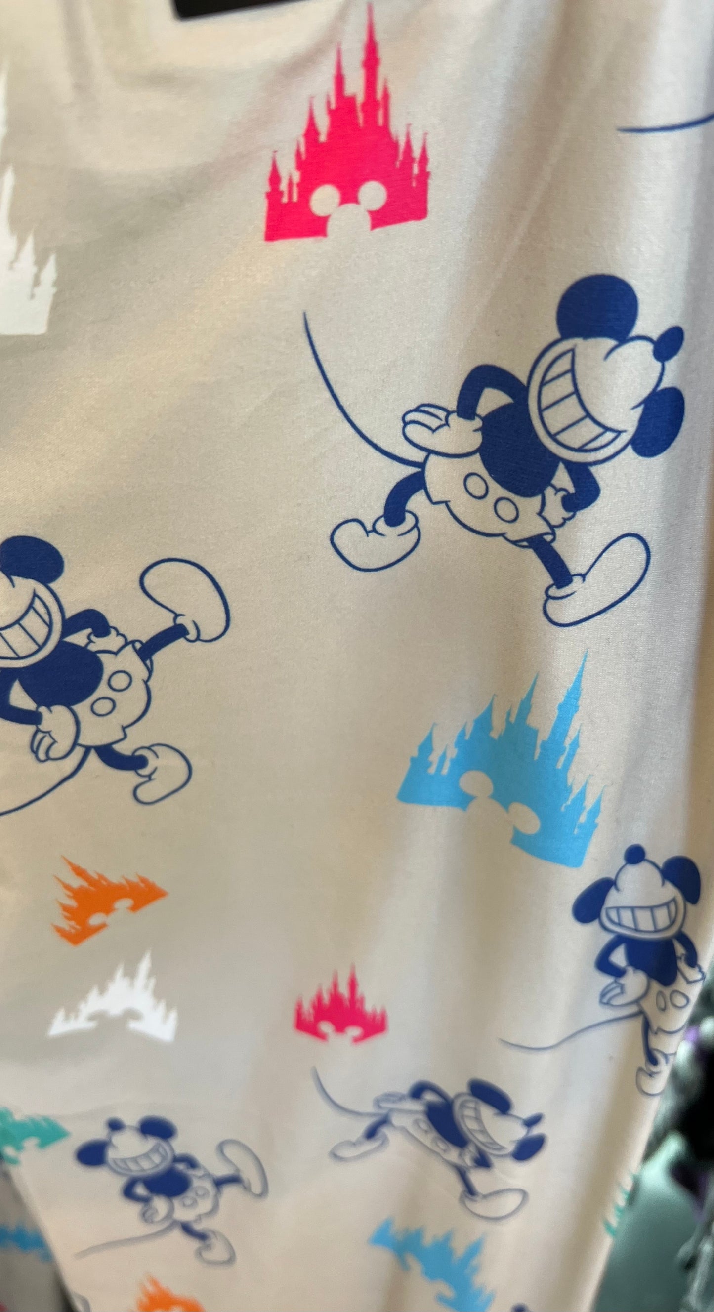 Disney Mickey and Castle Leggings