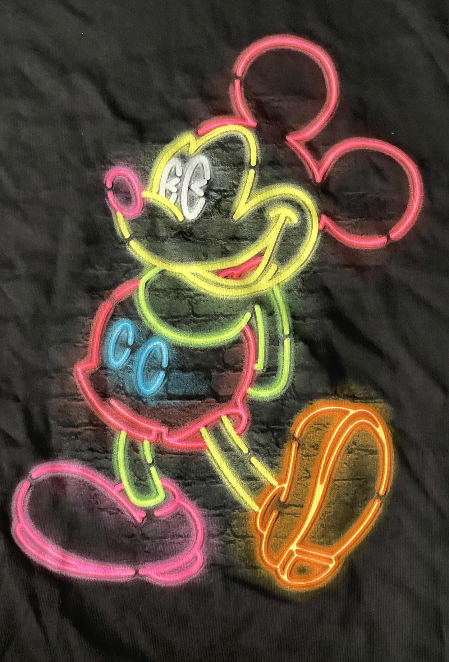 Disney Neon Mickey Shirt - World of Treasures