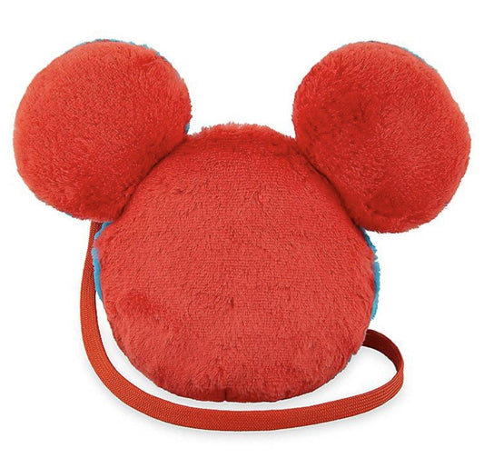 Disney Mickey Mouse Icon Plush Crossbody Purse - World of Treasures