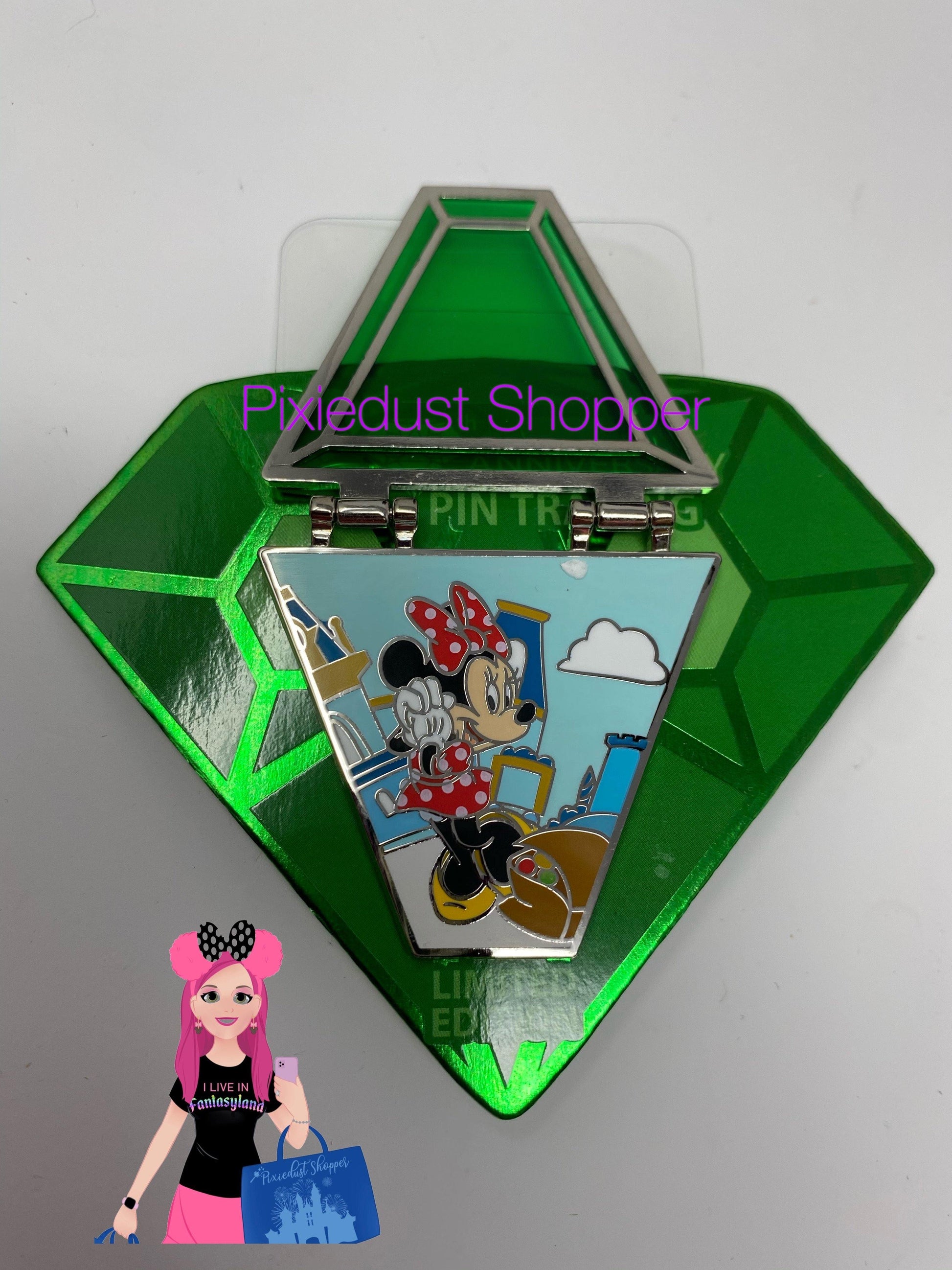 Disney Parks 20th Anniversary Pin Trading Minnie Mouse-Minnie Mouse - World of Treasures