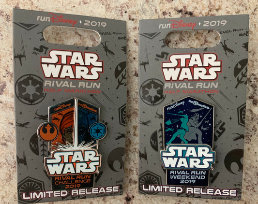 RunDisney Star Wars 2019 Rival Run Weekend Pin