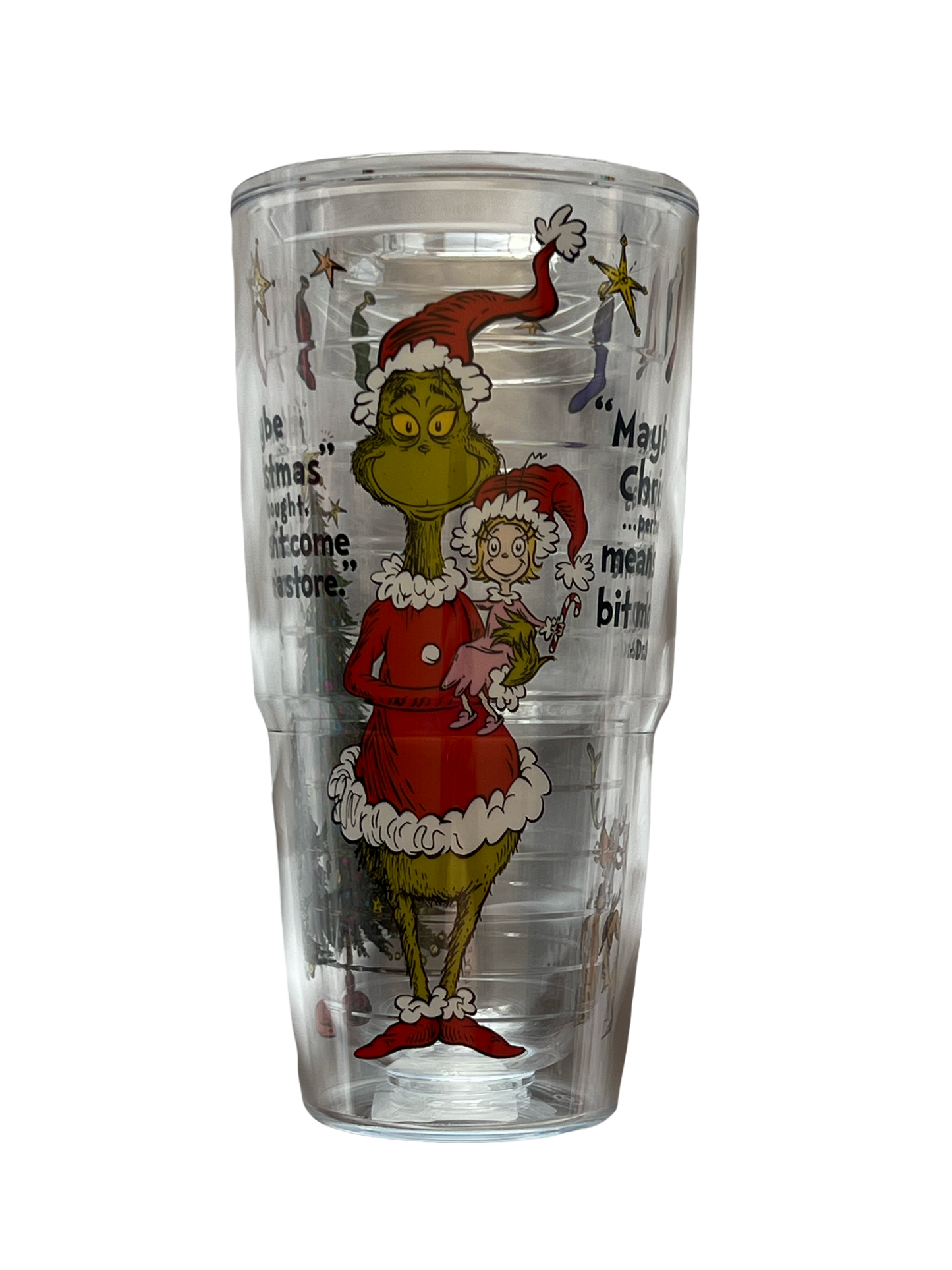 Universal Studios The Grinch Christmas Tervis Cup With Lid