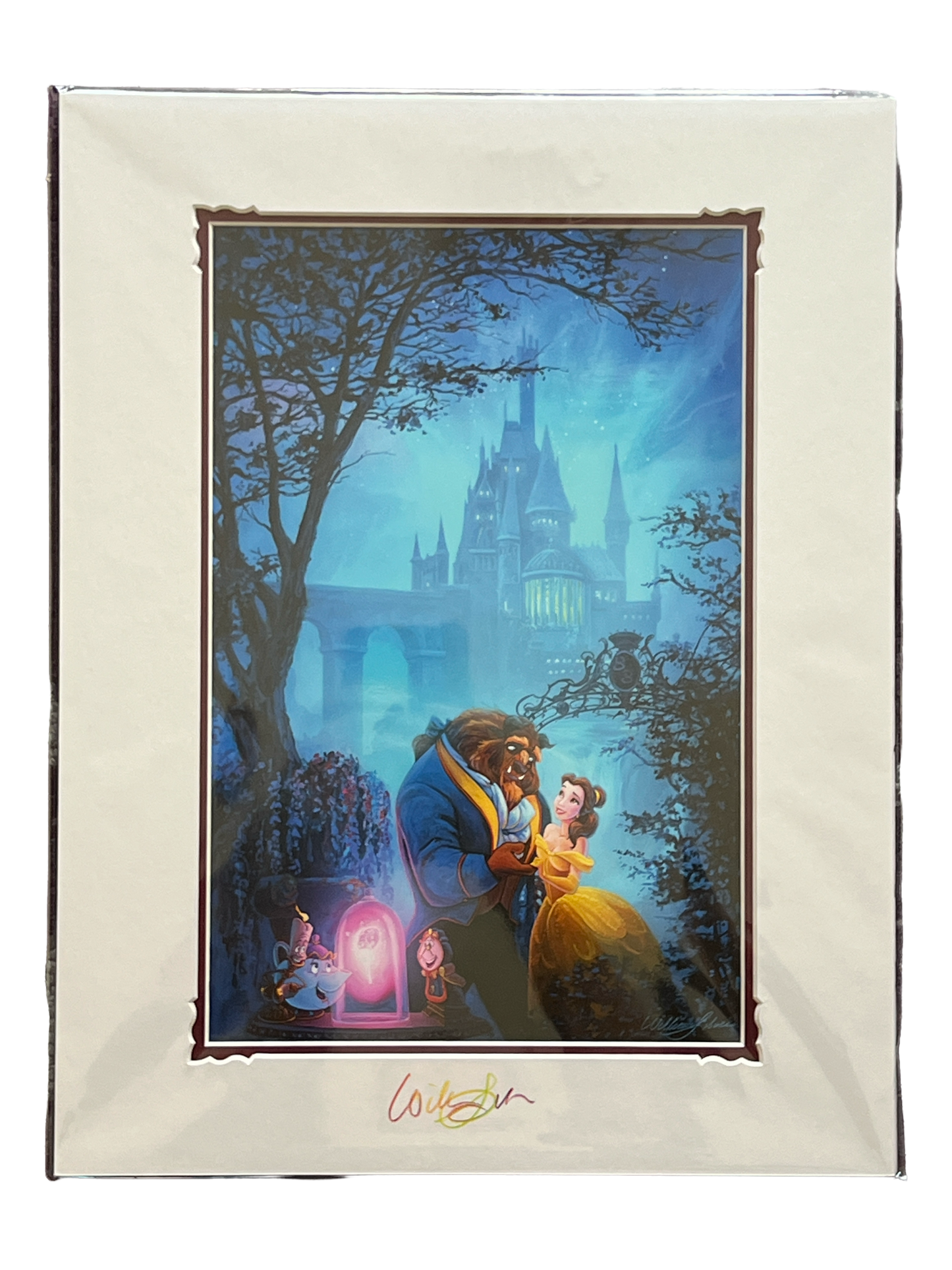 Disney Festival of Arts “Timeless Beauty” Beauty and the Beast SIGNED by William