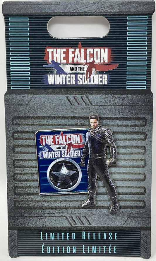 Disney Marvel Studios The Falcon and The Winter Soldier Bucky Barnes Pin - World of Treasures