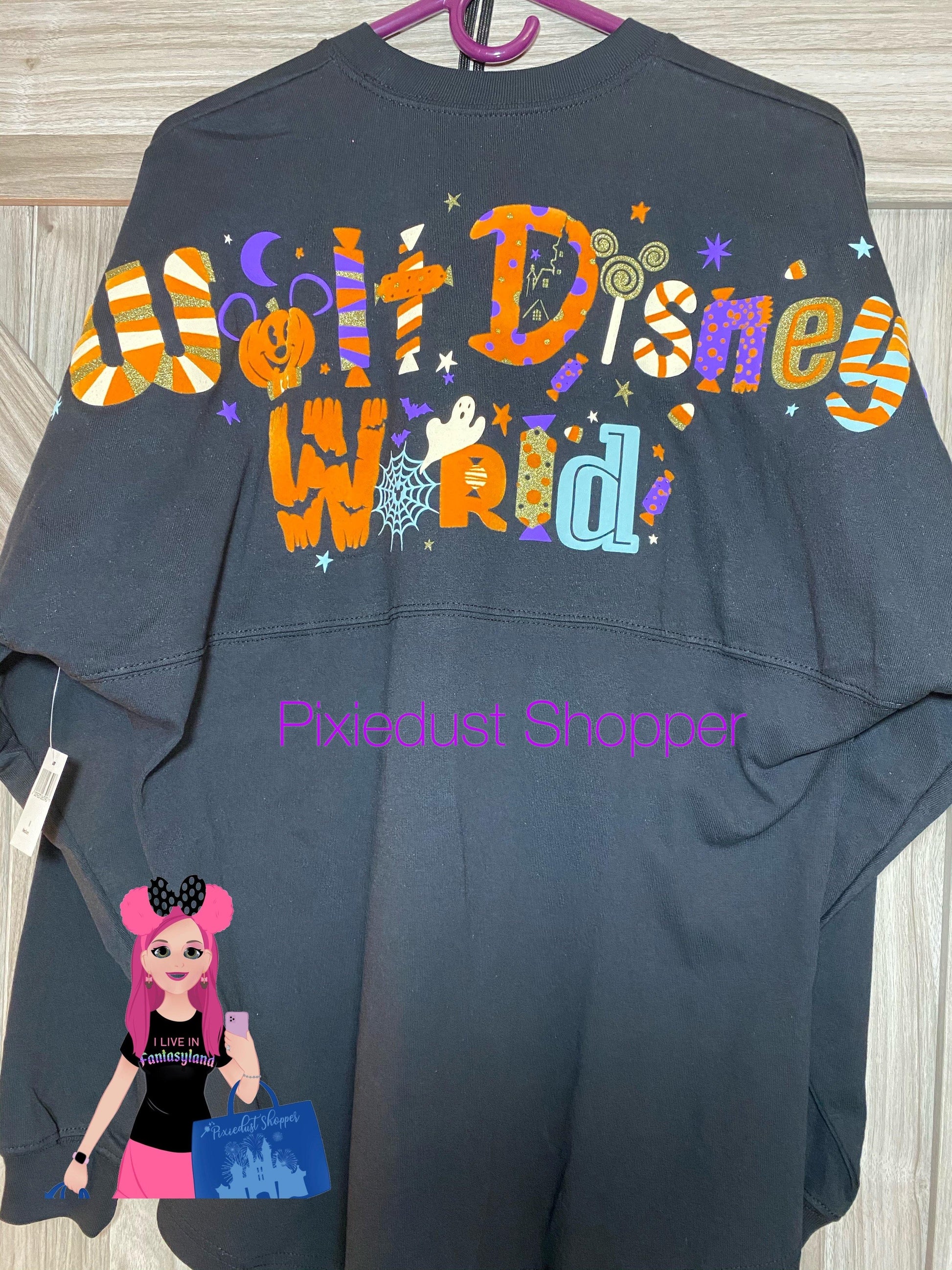 Walt Disney World Halloween Snack Candy Spirit Jersey for Adults - World of Treasures