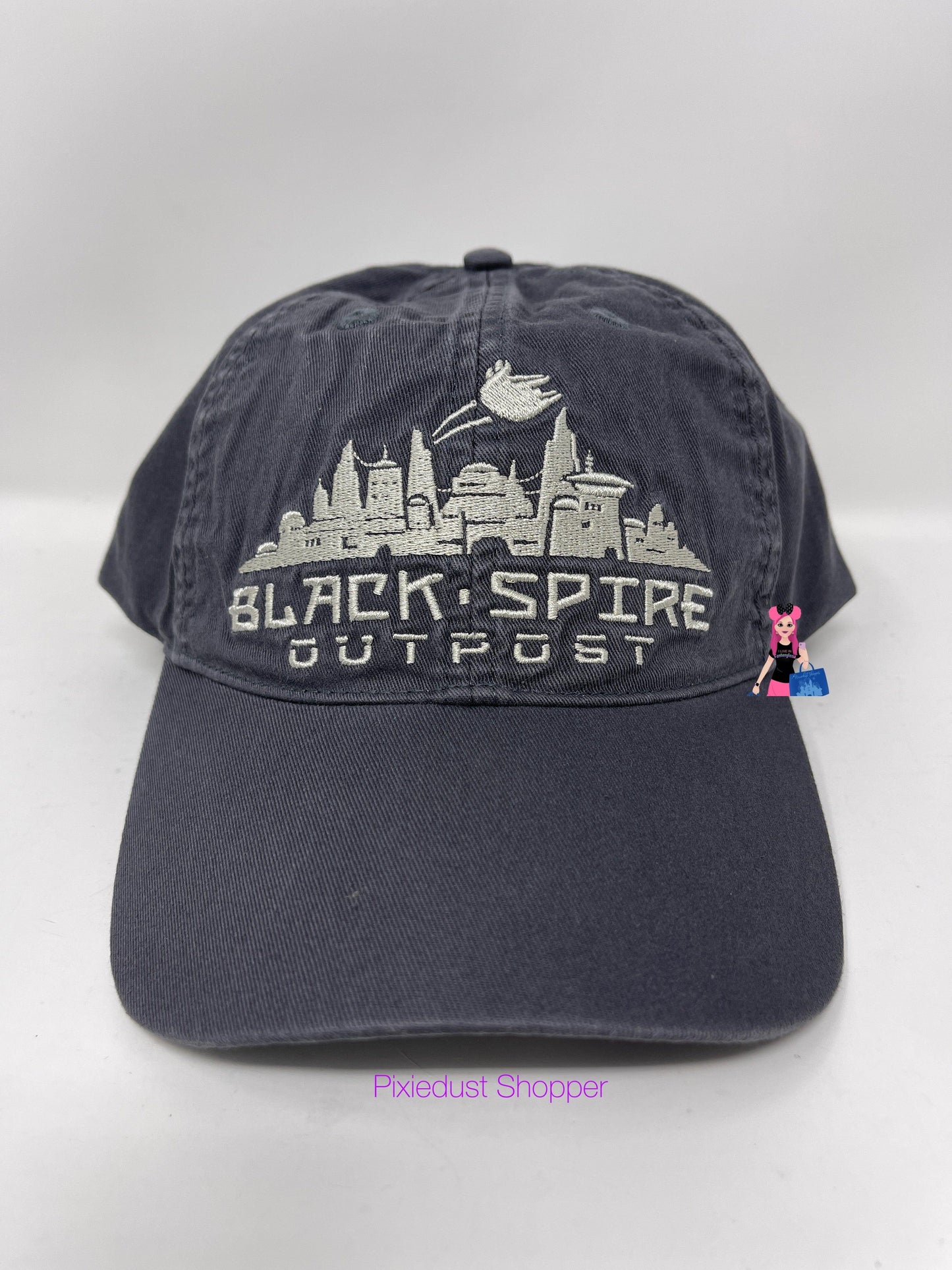 Disney Star Wars Galaxy’s Edge Black Spire Outpost Embroidered Hat - World of Treasures