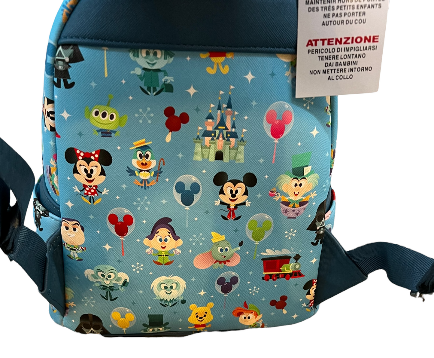 Disney Parks Icons 2022 Loungefly Backpack Purse Castle, Haunted Mansion