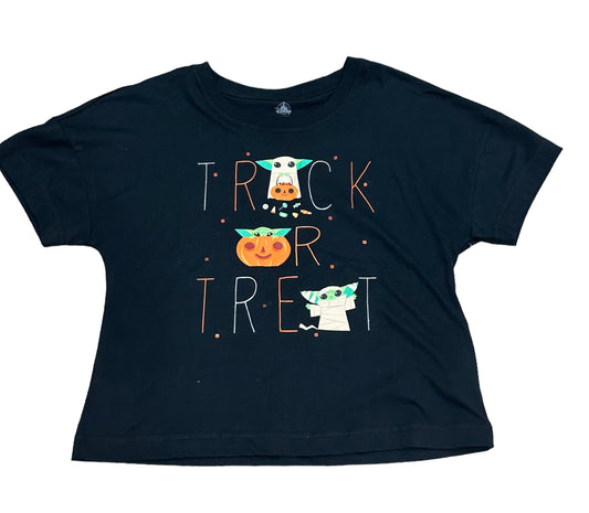 Disney Star Wars Trick or Treat Baby Yoda Grogu Shirt