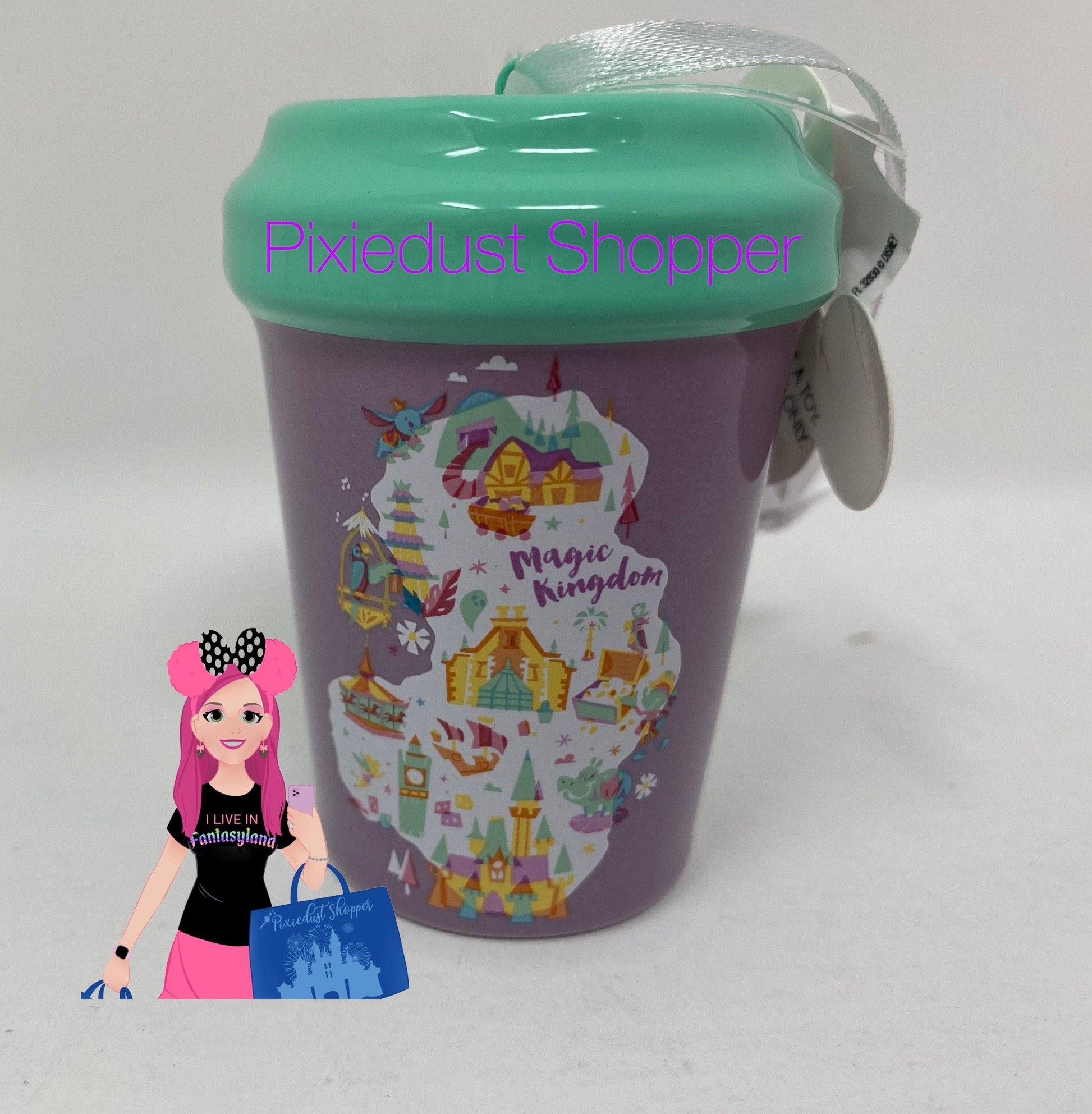 Disney Magic Kingdom Starbucks Mug Ornament - World of Treasures