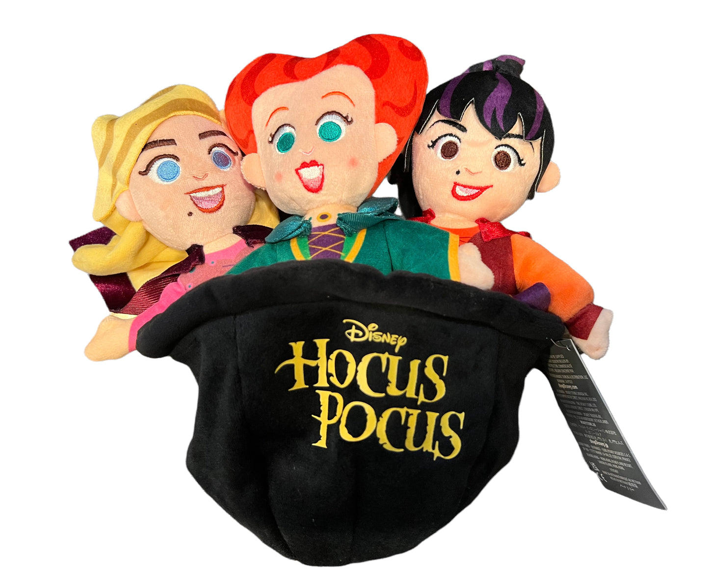 Disney Hocus Pocus Sanderson Sisters Cauldron Plush