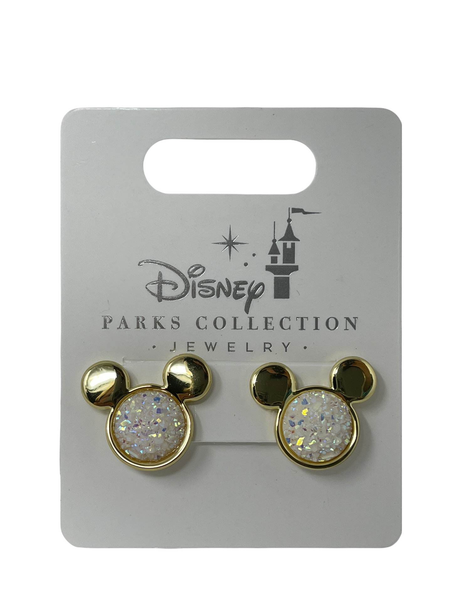 Mickey Glitter Stud Earrings by Disney Parks