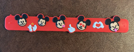 Disney Mickey Emojis Slap Snap Bracelet