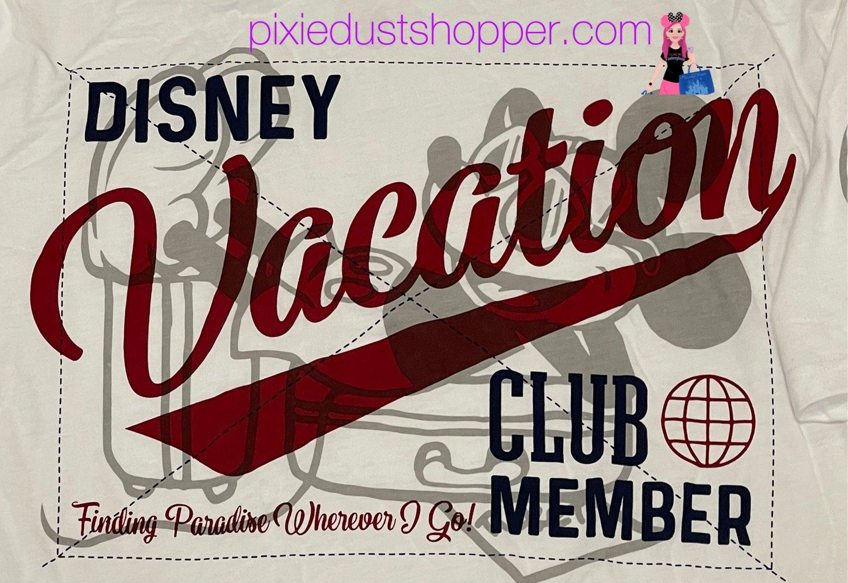 Disney Vacation Club Mickey Shirt for Men - World of Treasures