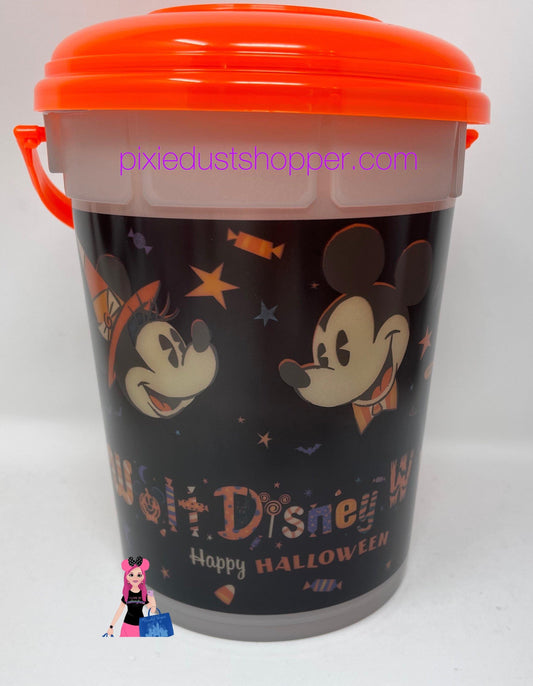 Walt Disney World Happy Halloween Mickey & Friends Popcorn Bucket - World of Treasures