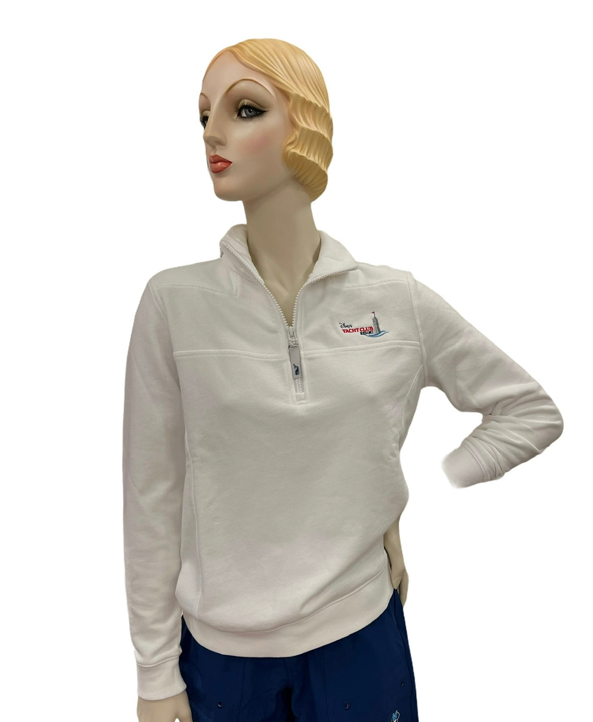 Disney Yacht Club 1/2 Zip Ladies Vineyard Vines Pullover