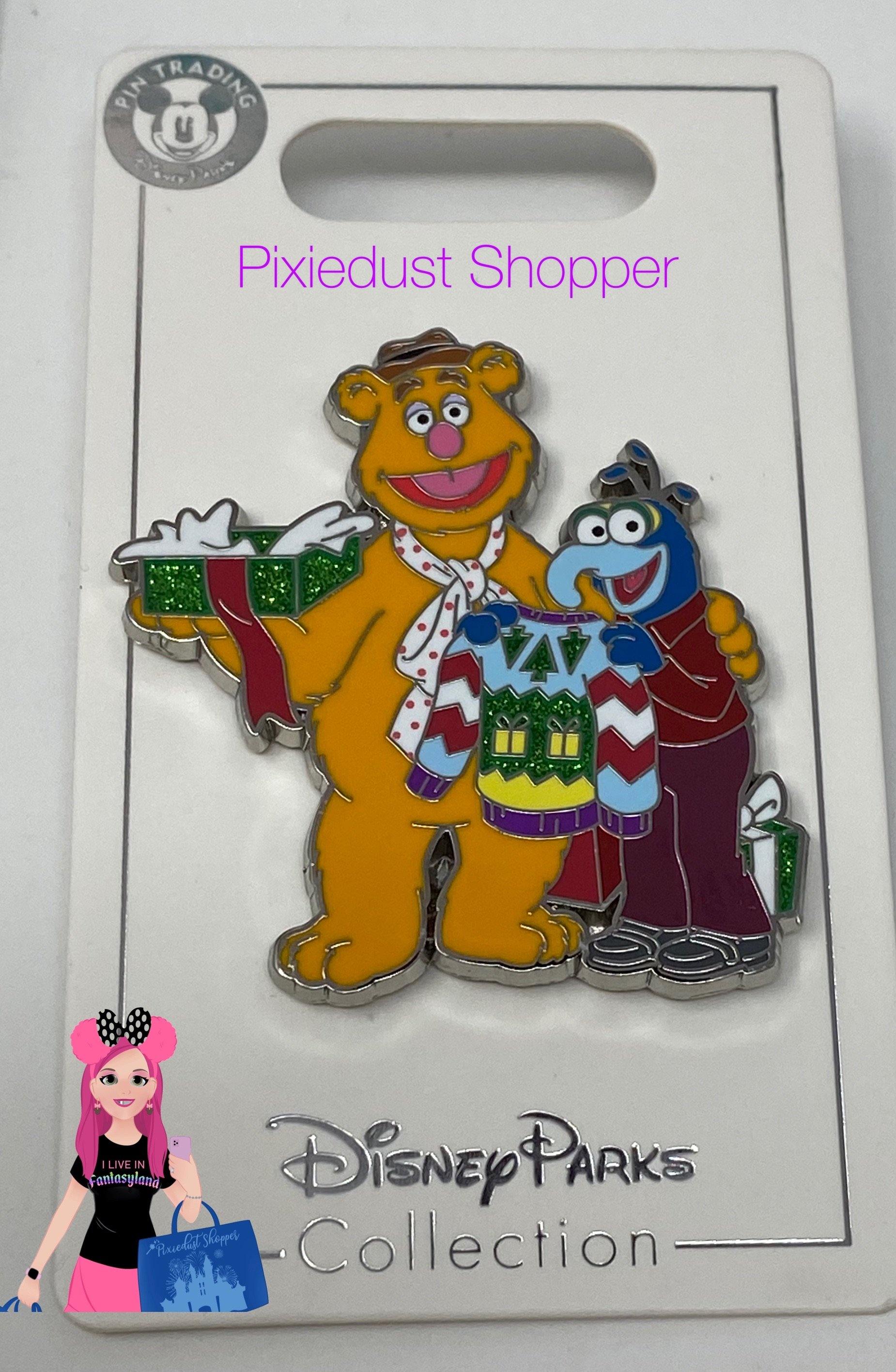 Disney The Muppets Fozzie and Gonzo Holiday Pin - World of Treasures