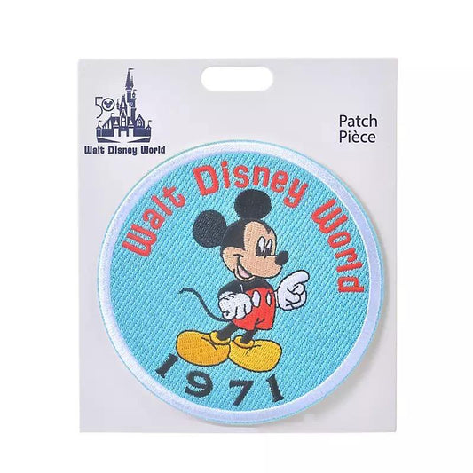 Walt Disney World 50th Anniversary Mickey 1971 Patch - World of Treasures