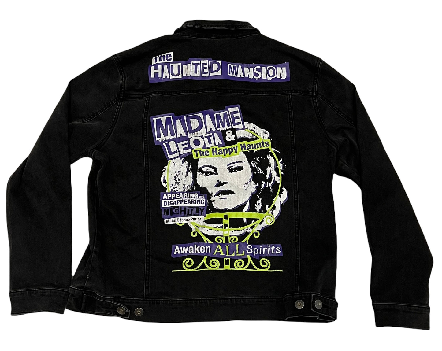 Disney Haunted Mansion Madame Leota Denim Jacket for Women