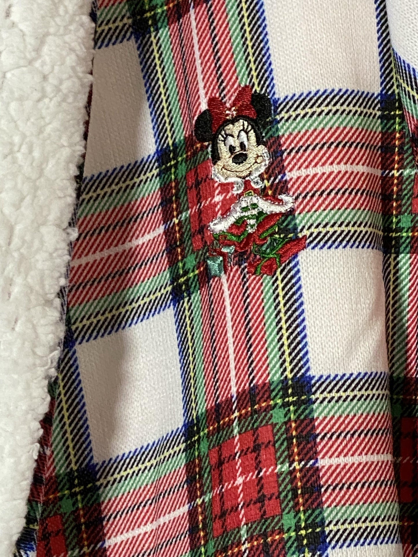 Disney Minnie Mouse Holiday Sherpa Cardigan for Women - World of Treasures