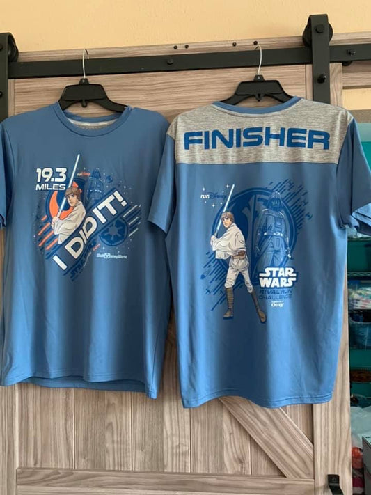 RunDisney 2019 Star Wars Rival Run 19.3 Challenge Finisher Men’s I Did It Shirt