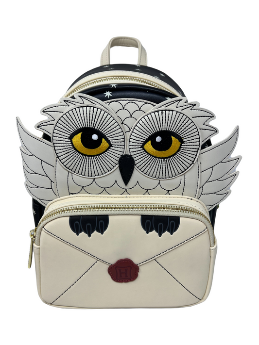 Universal Studios Harry Potter Loungefly Backpack Hedwig Howler Owl