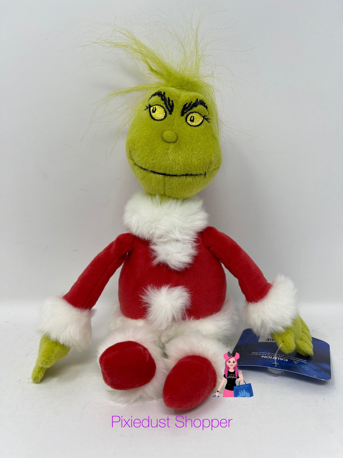 Universal Santa Grinch 11” Plush Doll - World of Treasures