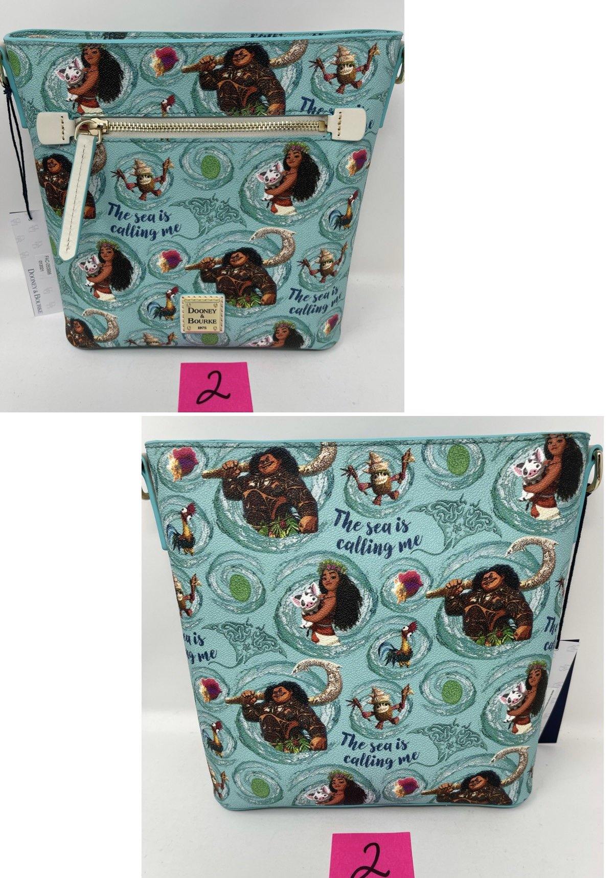 Disney Dooney & Bourke Moana Crossbody Bag Purse - World of Treasures