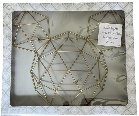 Disney Mickey Spaceship Earth Picture Frame Holder - World of Treasures