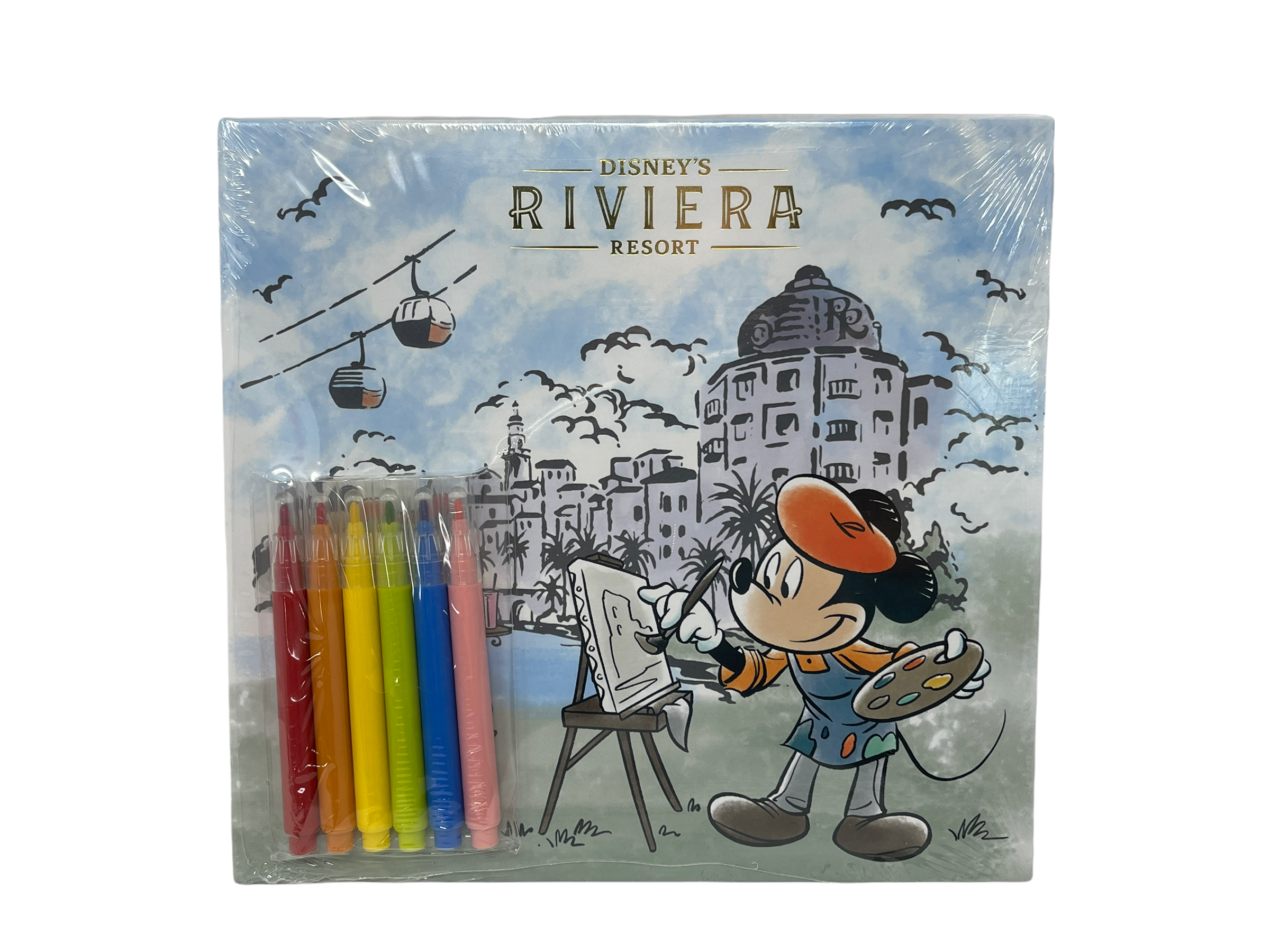 Disney’s Riviera Resort Coloring Book with Markers – World of Treasures
