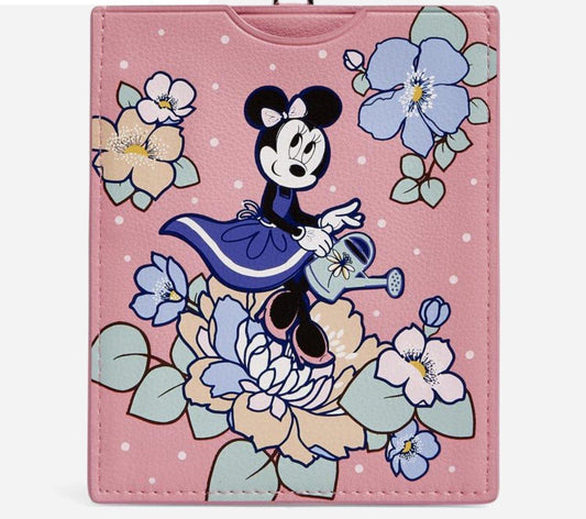 Disney Vera Bradley Minnie’s Garden Party RFID Passport Wallet with Clip - World of Treasures