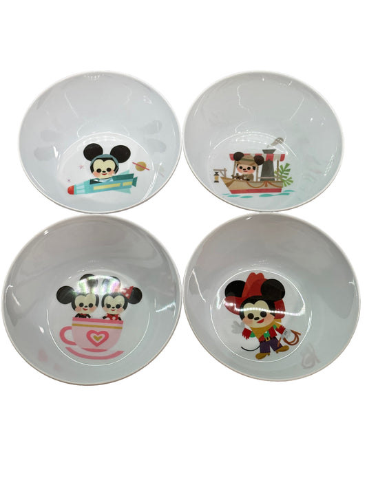 Disney Joey Chou Melamine Mickey & Minnie Bowl Set