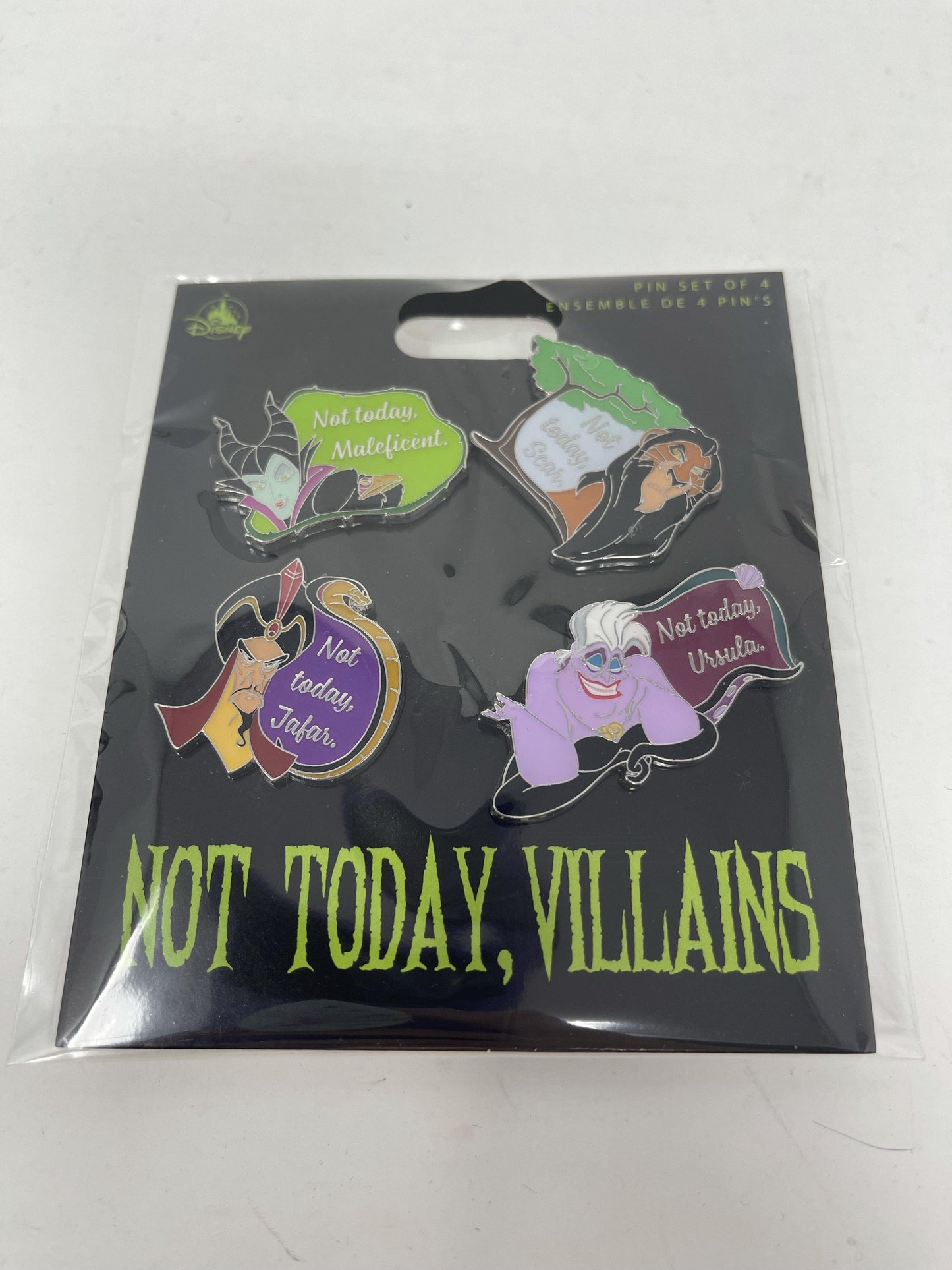 Disney Villains Flair Pin Set - World of Treasures