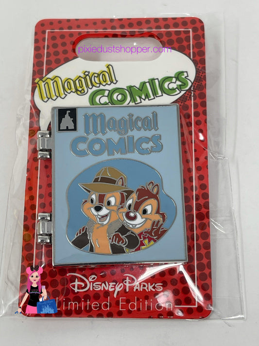 Disney Magical Comics Pin-Chip and Dale - World of Treasures