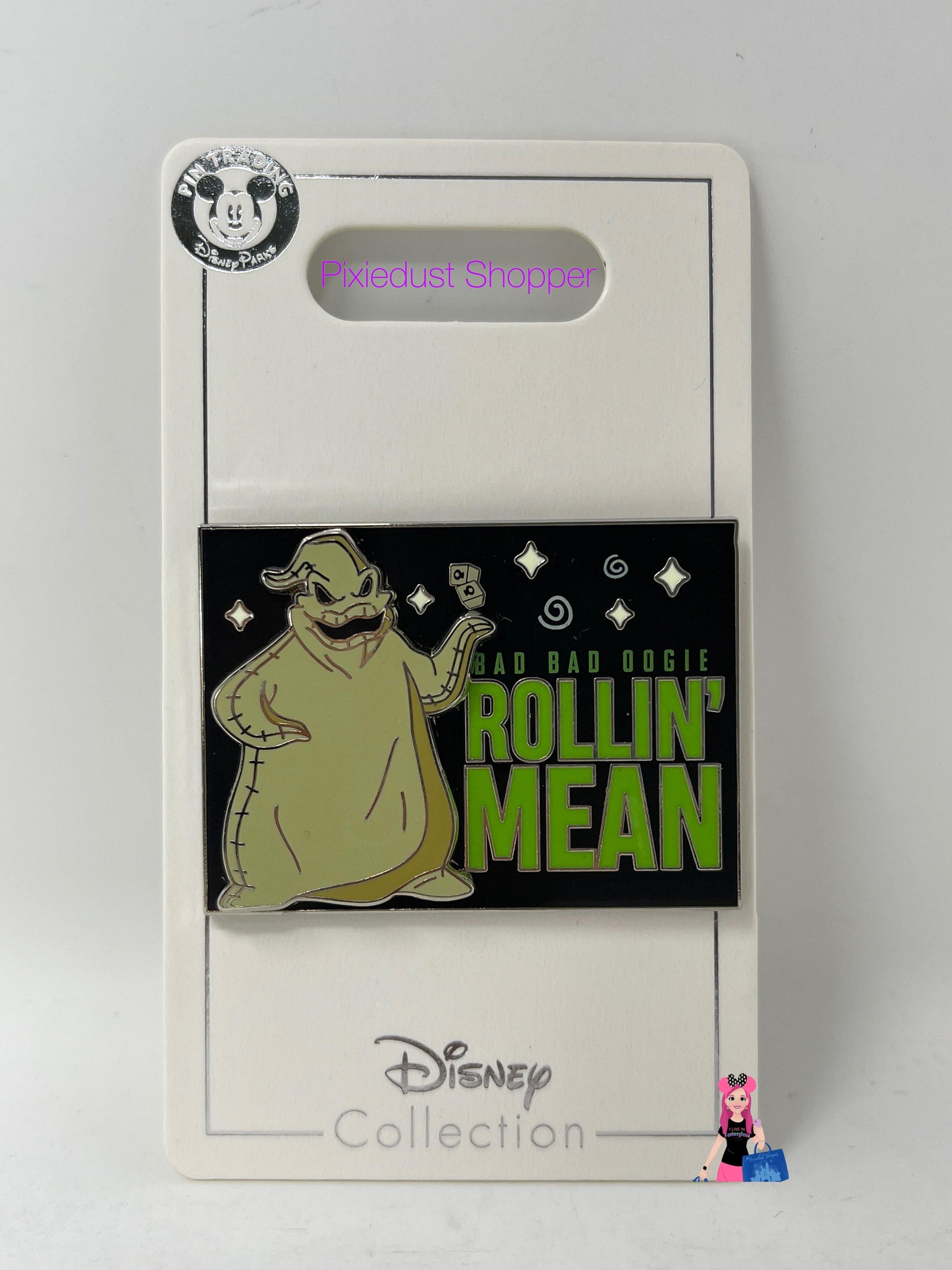 Disney Nightmare Before Christmas Oogie Boogie Flair Pin - World of Treasures