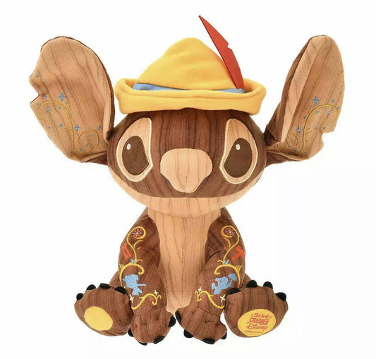 Disney Stitch Crashes Disney Pinocchio Plush - World of Treasures