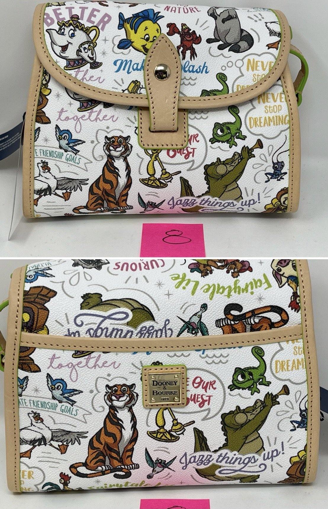 Disney Sidekicks Dooney & Bourke Flap Crossbody Bag Purse - World of Treasures