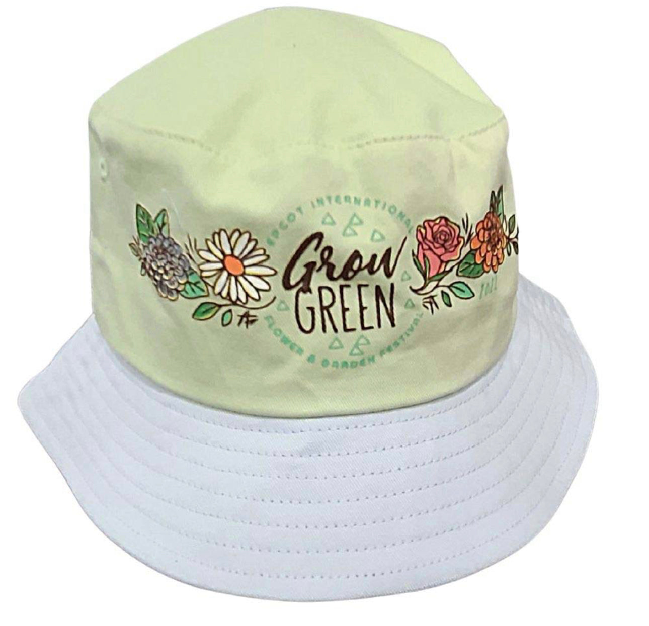 Disney Epcot Flower & Garden Festival 2022 Grow Green Spirit Jersey Bucket Hat