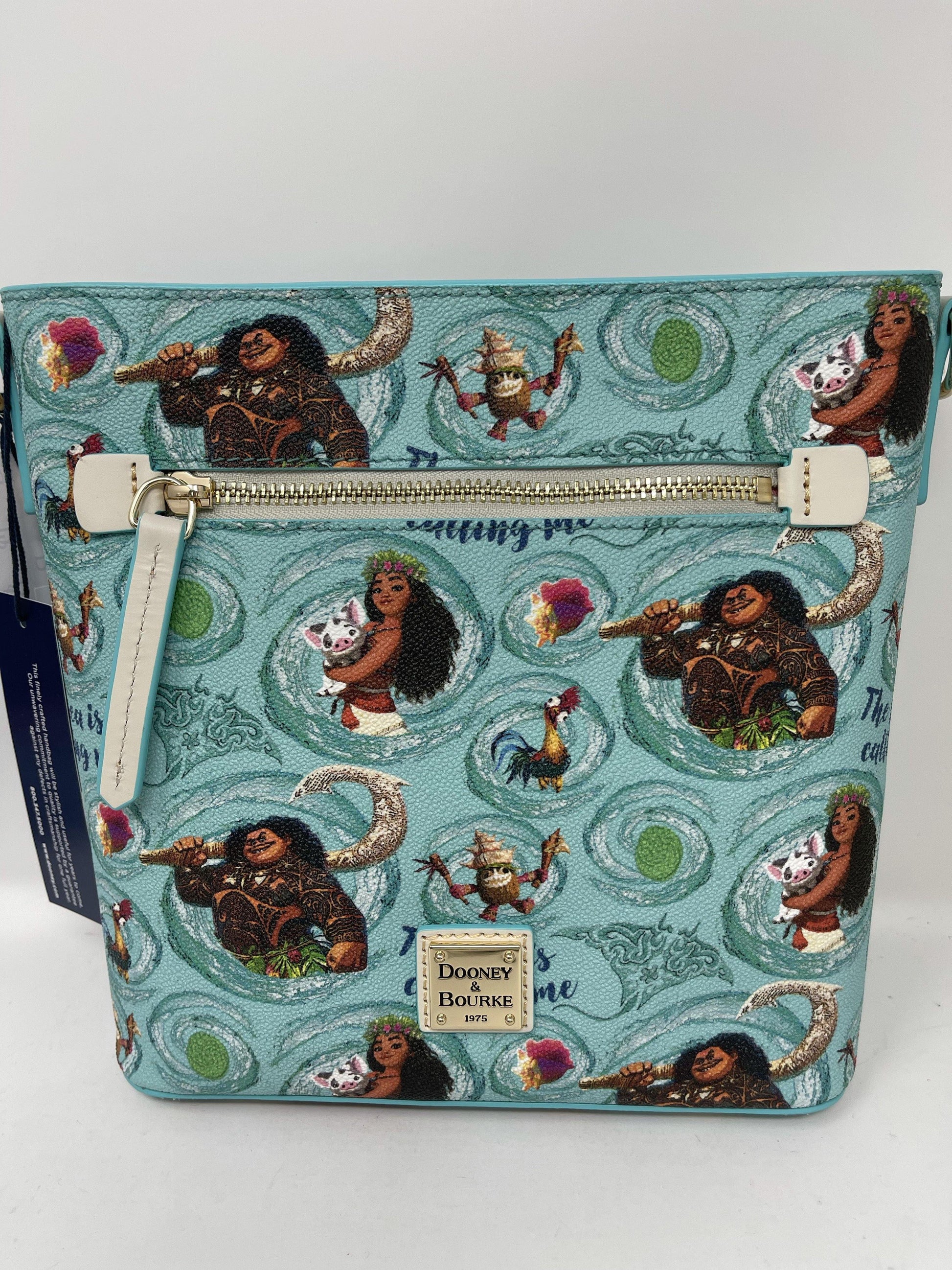 Disney Dooney & Bourke Moana Crossbody Bag Purse - World of Treasures