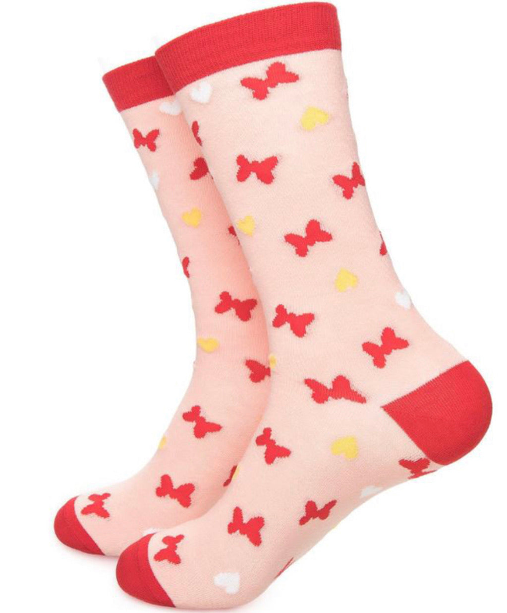 Disney D’Lish Minnie or Mickey Cupcake Adult Socks