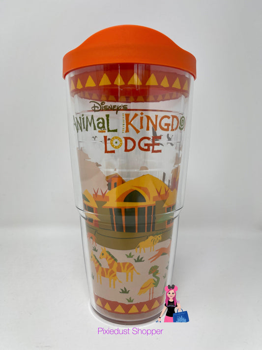 Disney’s Animal Kingdom Lodge 24oz Tervis Tumbler With Lid - World of Treasures