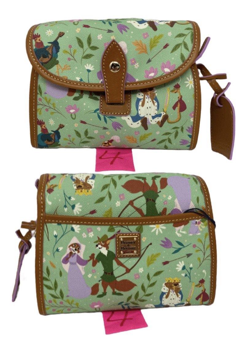 Disney Dooney & Bourke Robin Hood Crossbody Purse By Fabiola Garza - World of Treasures