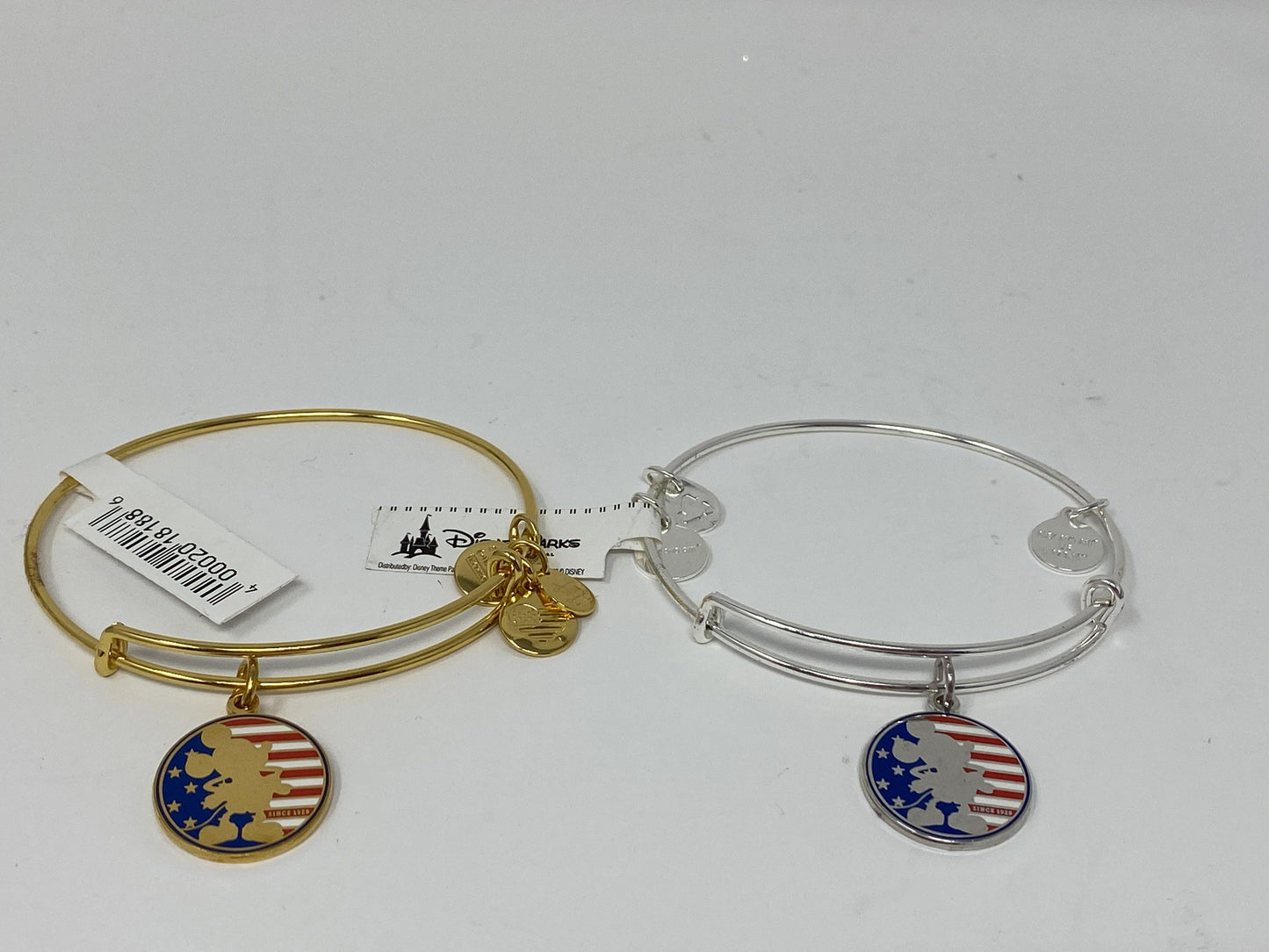 Disney Mickey Mouse Flag Alex and Ani Bracelet - World of Treasures