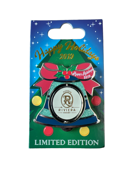 Disney Riviera Resort 2019 Spinning Bell Pin